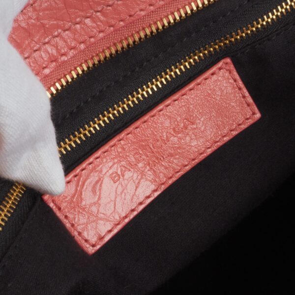 Le City Medium Lambskin Rose / Gold – Bild 16