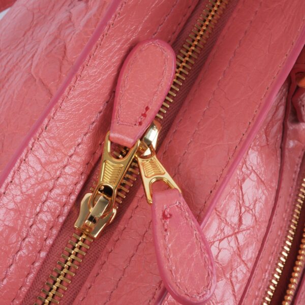 Le City Medium Lambskin Rose / Gold – Bild 18