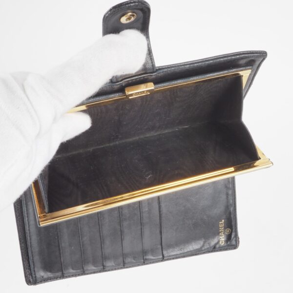 Coco Mark Caviar Long Wallet – Bild 11