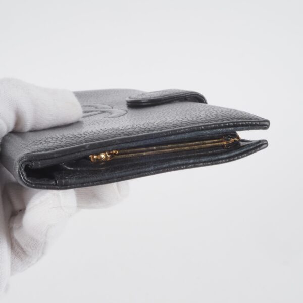 Coco Mark Caviar Long Wallet – Bild 6