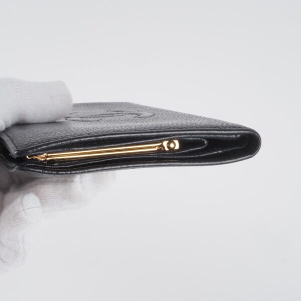 Coco Mark Caviar Long Wallet – Bild 8