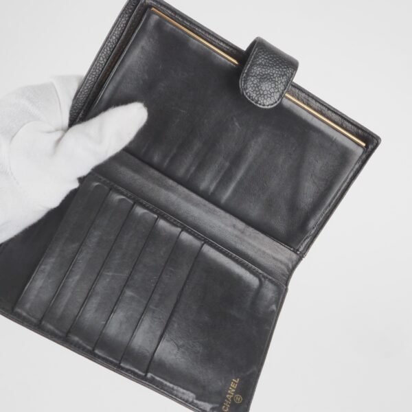 Coco Mark Caviar Long Wallet – Bild 10
