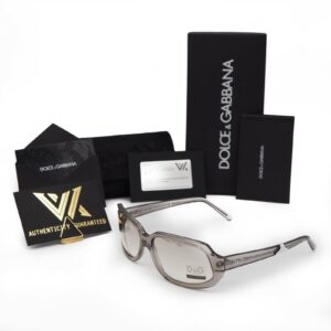 Dolce & Gabbana DG 2107 630 60_16 Luxus Designer Sonnenbrille Fullset OP: 245 €