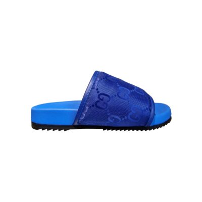 Off the Grid Guilted Blue Slipper
