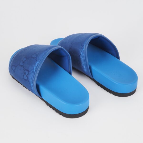 Off the Grid Guilted Blue Slipper – Bild 6