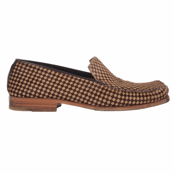 Pony Hair Damier Loafer