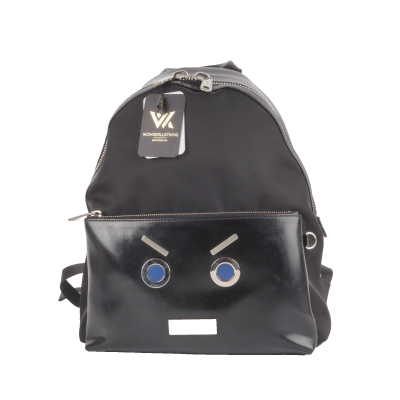 FENDI Monster Robot Backpack Luxus Designer Leder Rucksack 7VZ012 OP: 1690 €
