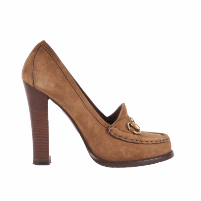 Kid Horsebit Suede