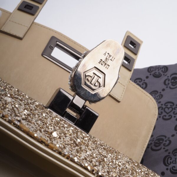 Gold Glitter Skull – Bild 10