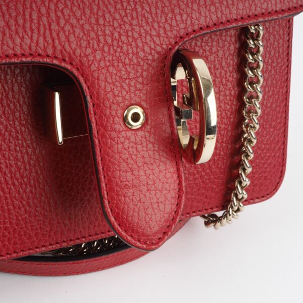 GUCCI 510304 GG Interlocking Mini Chain Luxus Designer Schultertasche OP: 1950 € – Bild 14