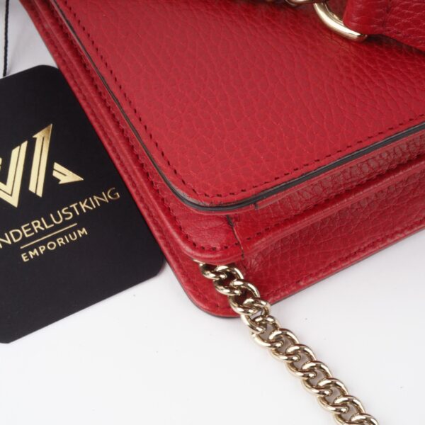 GUCCI 510304 GG Interlocking Mini Chain Luxus Designer Schultertasche OP: 1950 € – Bild 9
