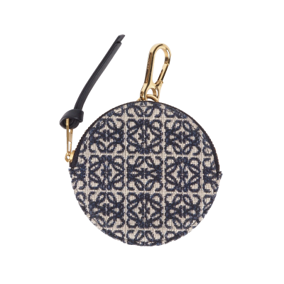 LOEWE Anagram Jacquard Cookie Belt Pouch Bag Charm Luxus Designer NEU OP: 490 €