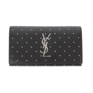 SAINT LAURENT YSL Studded Long Leder Portemonnaie mit Nieten NEU Rare OP: 750 €
