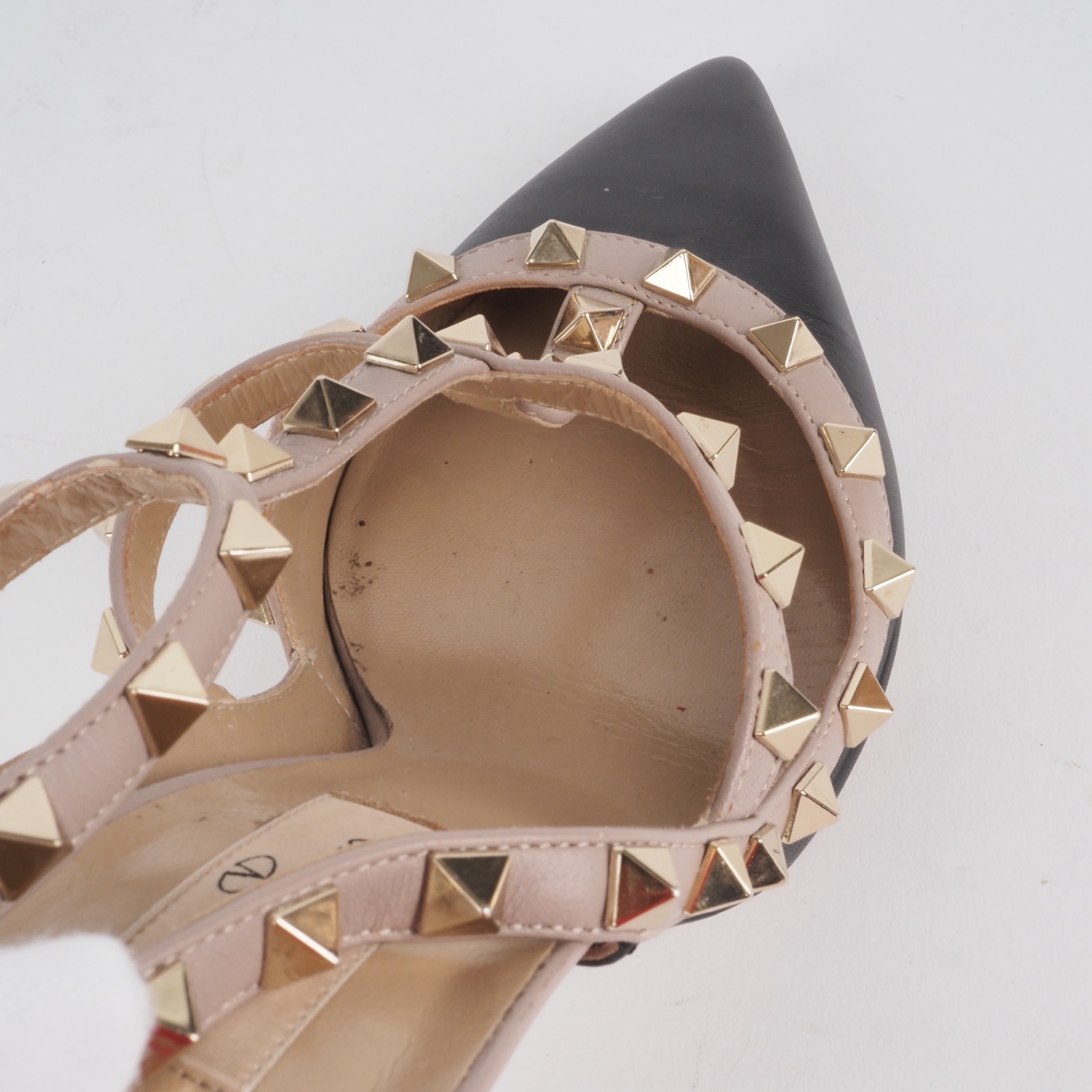 VALENTINO GARAVANI Rockstud Pointed Toe Slingback Heels Luxury Size 38.5 OP: 1130€ 7 VALENTINO GARAVANI Rockstud Pointed Toe Slingback Heels Luxus Gr. 38,5 OP: 1130€ - Image 7