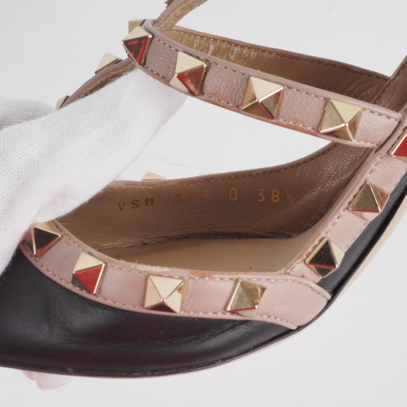 VALENTINO GARAVANI Rockstud Pointed Toe Slingback Heels Luxury Size 38.5 OP: 1130€ 8 VALENTINO GARAVANI Rockstud Pointed Toe Slingback Heels Luxus Gr. 38,5 OP: 1130€ - Image 8