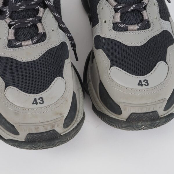 BALENCIAGA Triple S Gray / Black Luxus Designer Herren Sneaker Gr. 43 OP: 895 € - Image 5