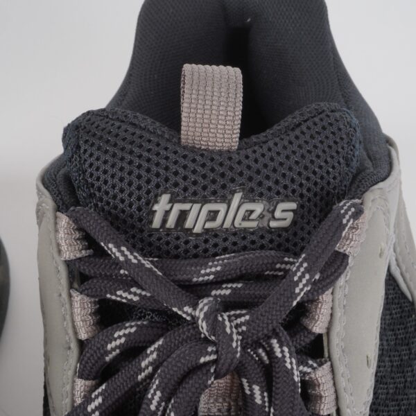 BALENCIAGA Triple S Gray / Black Luxus Designer Herren Sneaker Gr. 43 OP: 895 € - Image 6