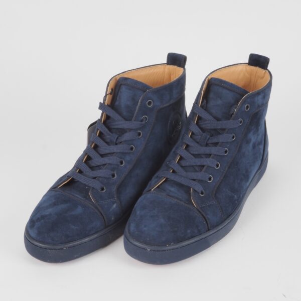 Louis Orlato Hi-Top Suede Navy – Bild 3