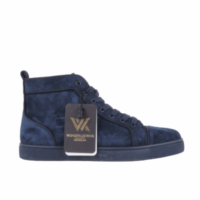 Louis Orlato Hi-Top Suede Navy