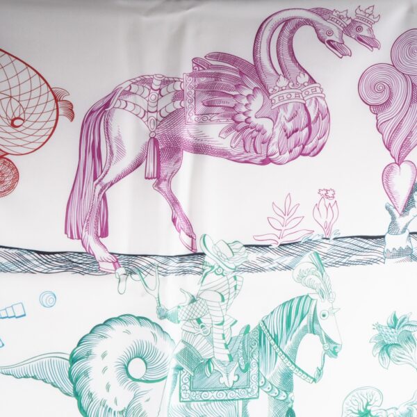 Carré Della Cavalleria Favolosa Double Face Foulard – Bild 6
