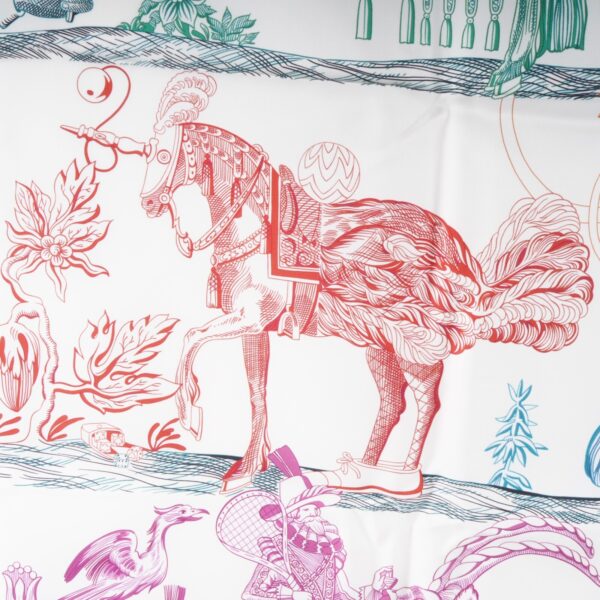 Carré Della Cavalleria Favolosa Double Face Foulard – Bild 7