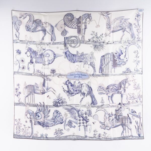 Carré Della Cavalleria Favolosa Double Face Foulard – Bild 8