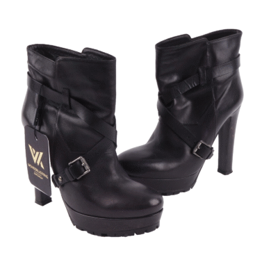 High Heels Stiefelette Platform Ankle