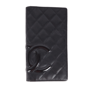 CHANEL Portemonnaie Cambon Line CC Vertical Pink Geldbeutel OP: 900 €