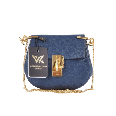 CHLOÉ Drew Pebbled Leather Luxus Designer Schultertasche OP: 1600 €