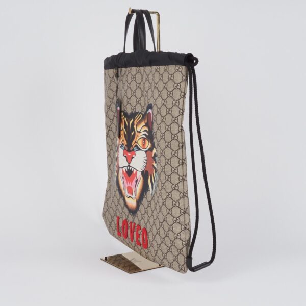 Angry Cat Supreme Rucksack mit Kordelzug - Image 4