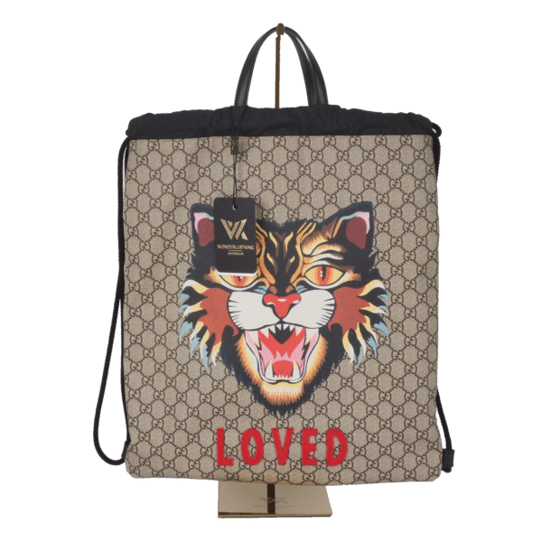 Angry Cat Supreme Rucksack mit Kordelzug