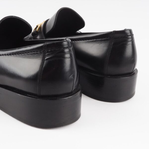 GUCCI Jordaan Luxus Designer Leder Herrenloafer Horsebit Gr. 42,5 OP: 790 € – Bild 5