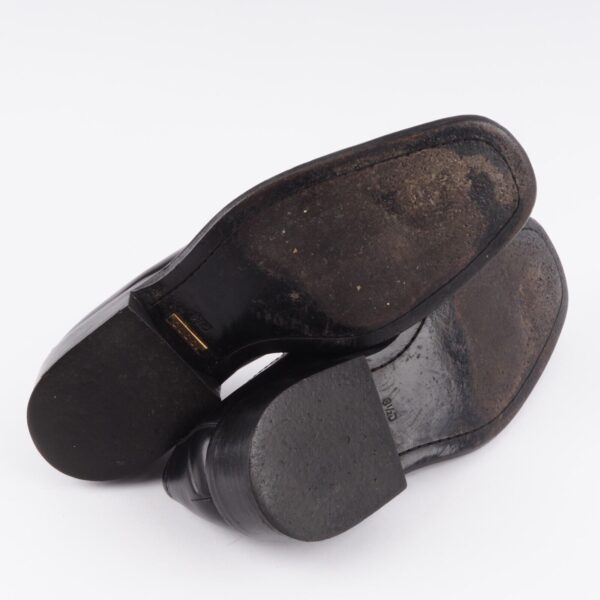 GUCCI Jordaan Luxus Designer Leder Herrenloafer Horsebit Gr. 42,5 OP: 790 € – Bild 9