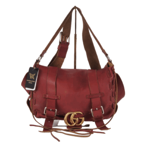 GUCCI Marmont Leather Messenger Rare 414481 Luxus Designer Tasche OP: 2200 €