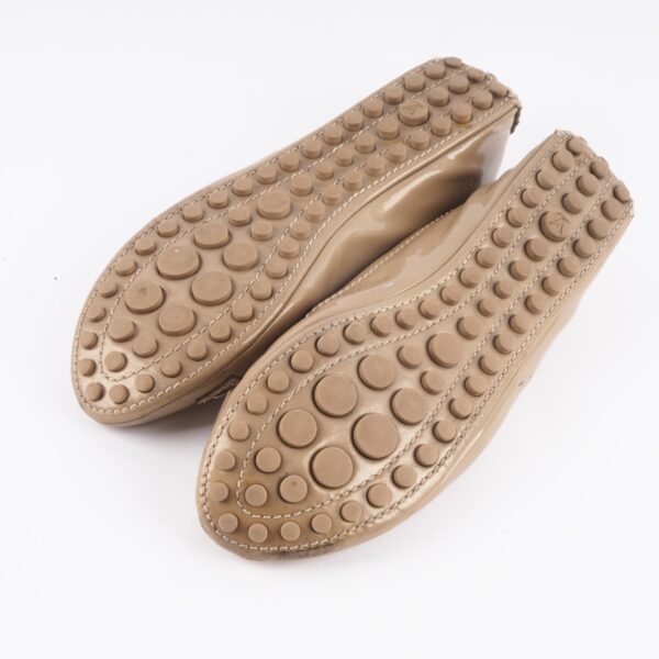 LOUIS VUITTON Oxford Ballerina Luxus Lackleder Damenschuhe Gr. 37,5 OP: 690 € - Image 11