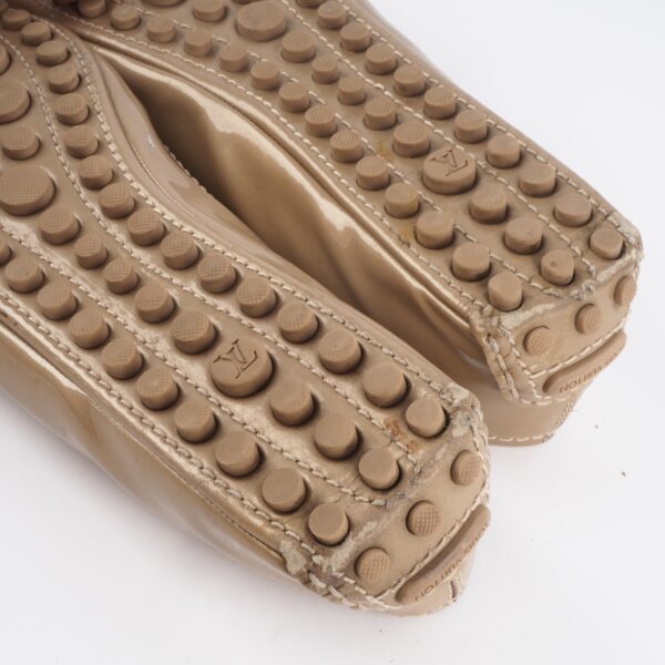 LOUIS VUITTON Oxford Ballerina Luxus Lackleder Damenschuhe Gr. 37,5 OP: 690 € - Image 14