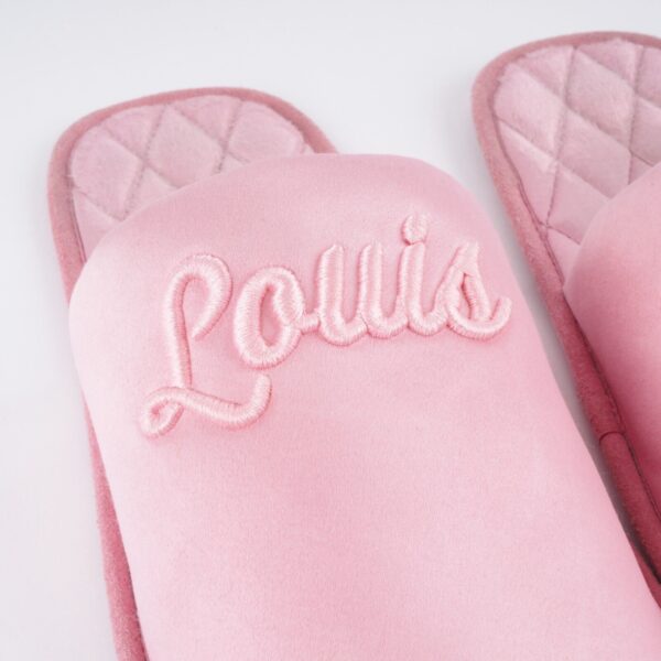 Soft Satin Mules Pink - Image 3