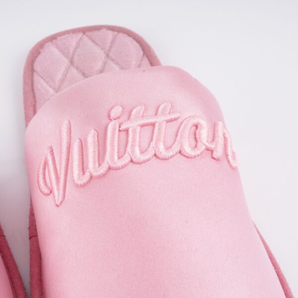 Soft Satin Mules Pink - Image 4