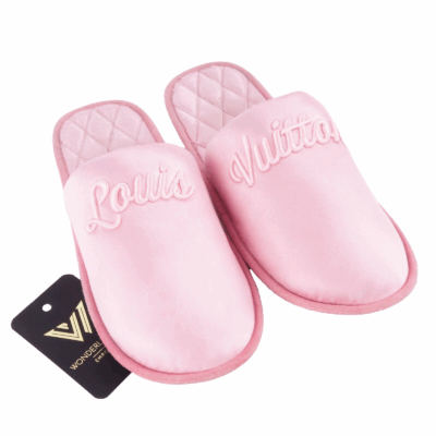 Soft Satin Mules Pink