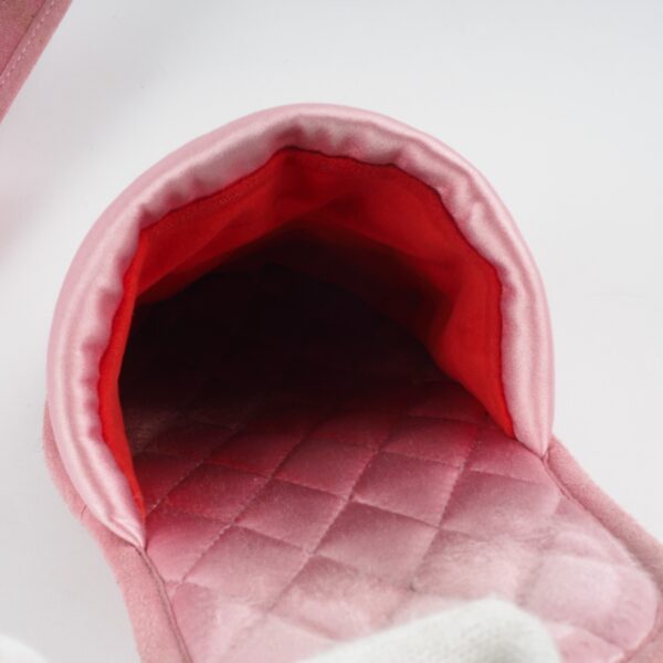 Soft Satin Mules Pink - Image 9