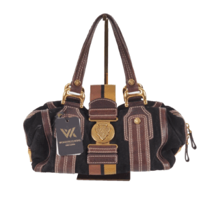 GUCCI Aviatrix Suede 186235 Metallic Luxus Designer Schultertasche OP: 2200 €