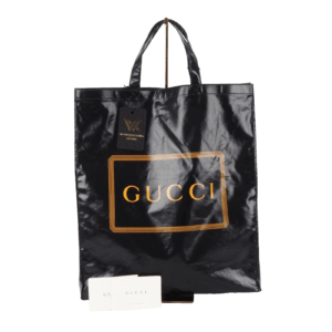 GUCCI Montecarlo Crystal Logo Print Shopping Tote Shoppertasche OP: 880 €