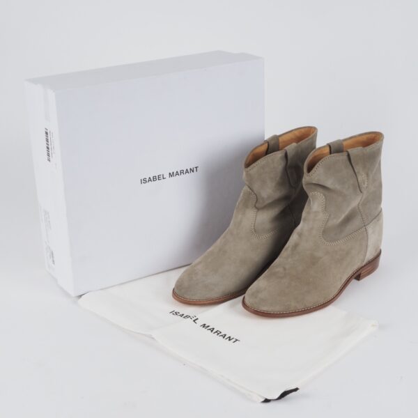 Crisi Calf Velvet Ankle Boots – Bild 3
