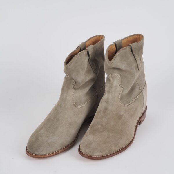 Crisi Calf Velvet Ankle Boots – Bild 4
