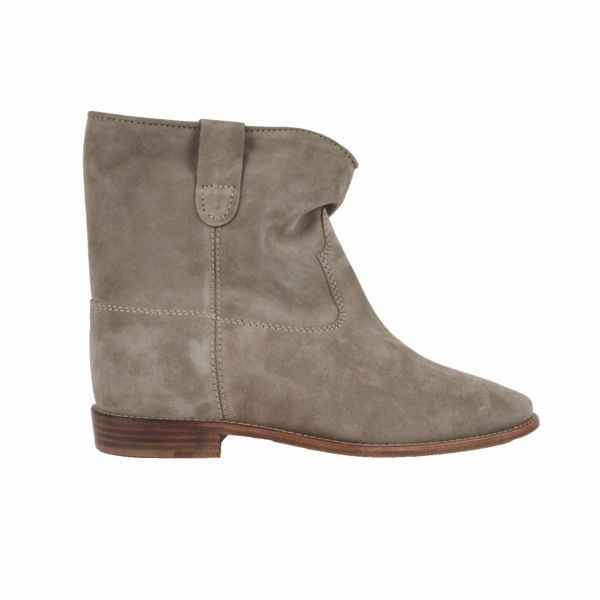 Crisi Calf Velvet Ankle Boots