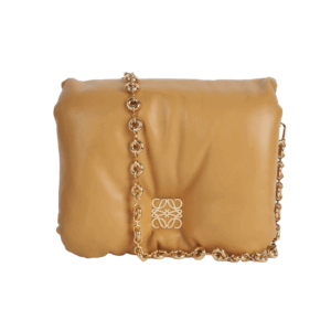 LOEWE Goya Puffer Small Luxus Designer Lammleder Schultertasche OP: 2600 €