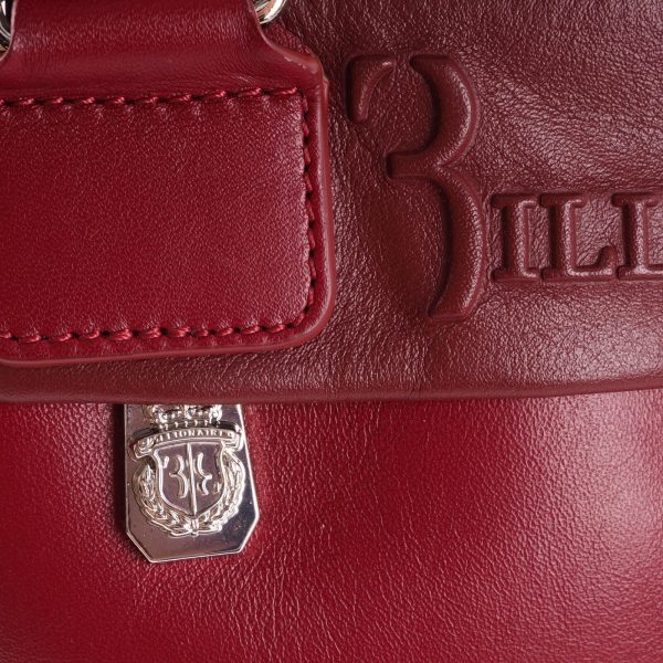 BILLIONAIRE Crossbody Crest Umhängetasche Herren Kalbsleder Luxus NEU OP: 850 € - Image 13