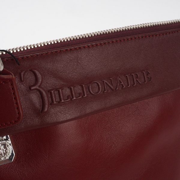 BILLIONAIRE Crossbody Crest Umhängetasche Herren Kalbsleder Luxus NEU OP: 850 € - Image 9