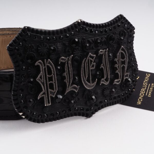 Croco Handmade Swarowski Matte Black – Bild 3