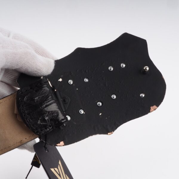 Croco Handmade Swarowski Matte Black – Bild 4